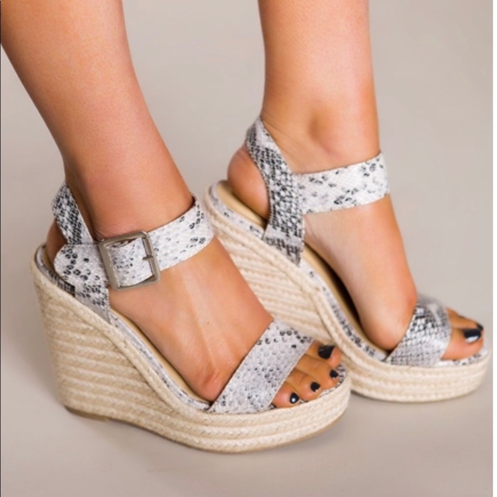 Python print espadrille wedge